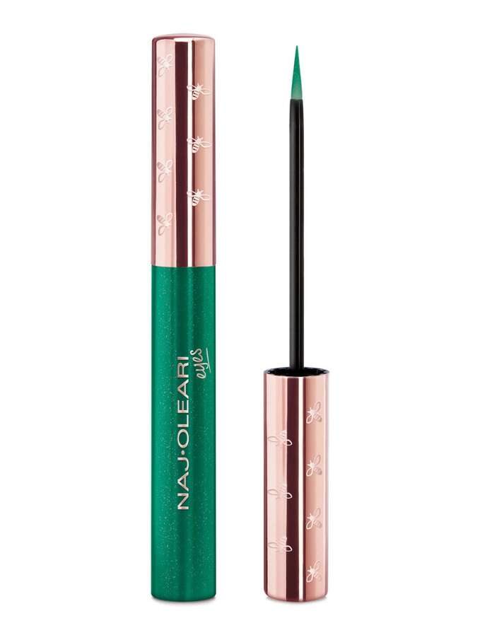 NAJ-OLEARI Impeccable Eye Liner 03 Emerald Chrome 1