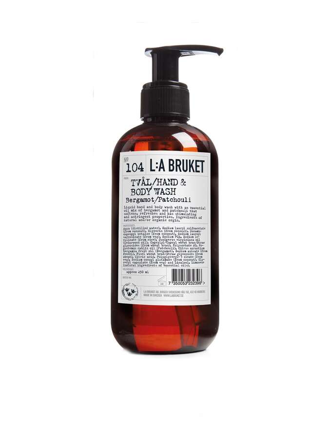 L:A BRUKET 104 Liqiud Soap Bergamot/Patchouli 2