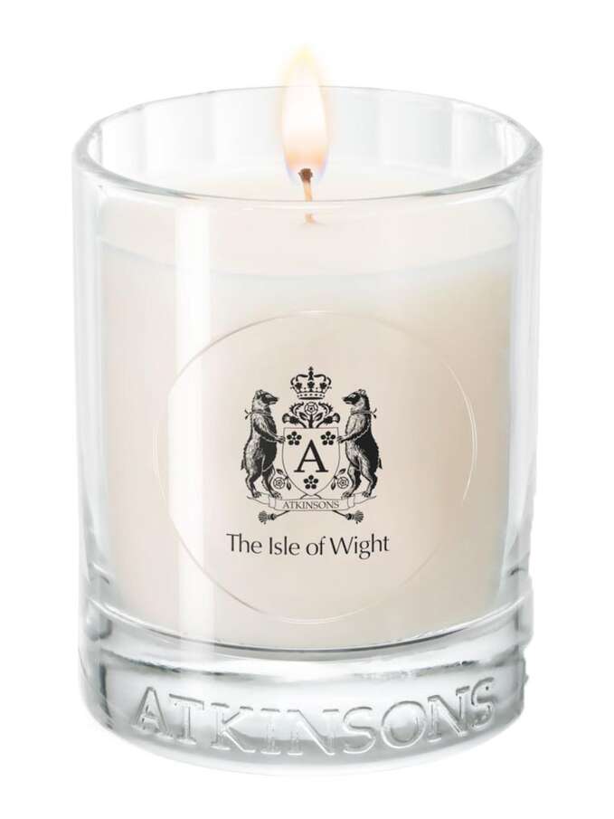 Atkinsons A Touch Of Glass The Isle of Wight Scented Candle 200 g