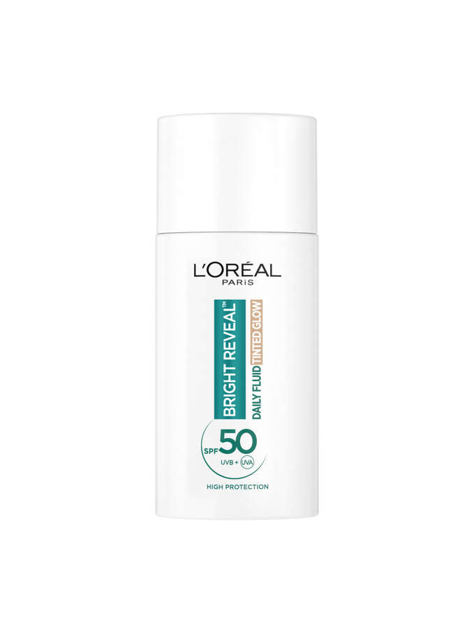 L'Oréal Paris Bright Reveal Daily UV Fluid Tinted Glow SPF 50+ 50 ml