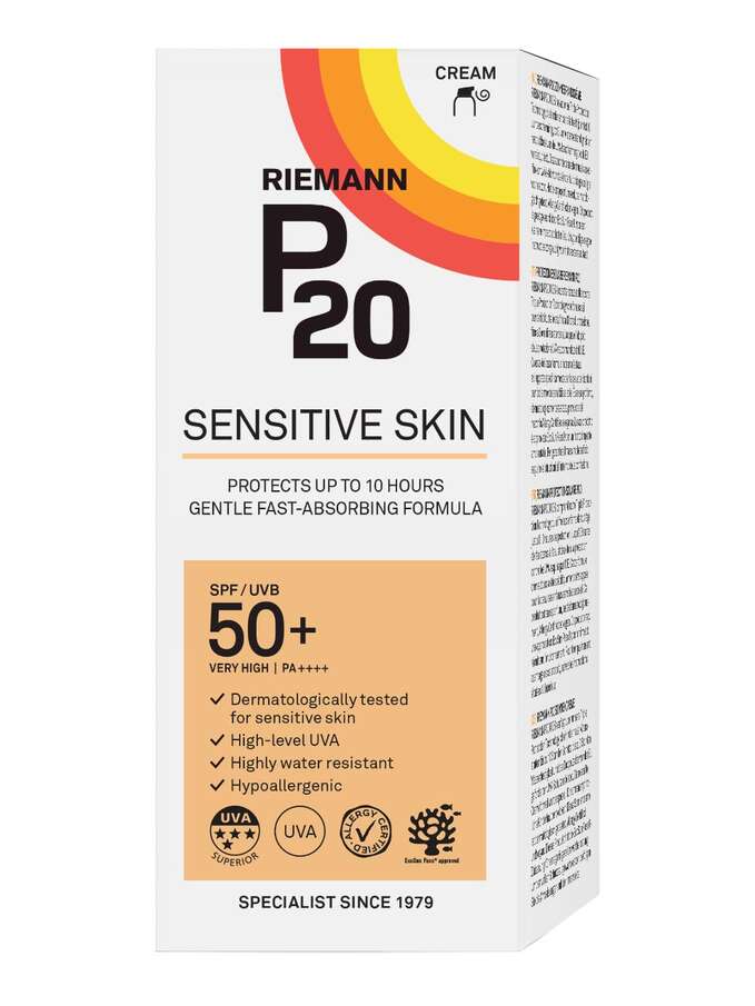 Riemann P20 Sun Cream Sensitive Skin SPF50+   2