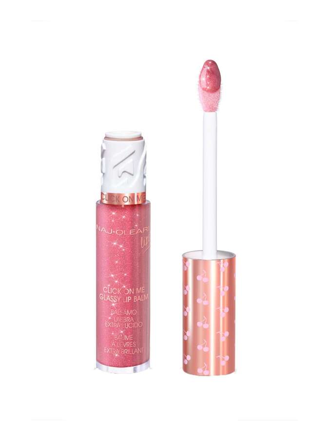 NAJ-OLEARI Click On Me Glassy Lip Balm 02 Luminous Pink 1