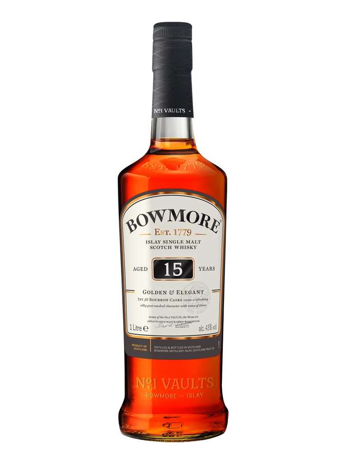 Bowmore Islay Single Malt Scotch Whisky 15 years old 1