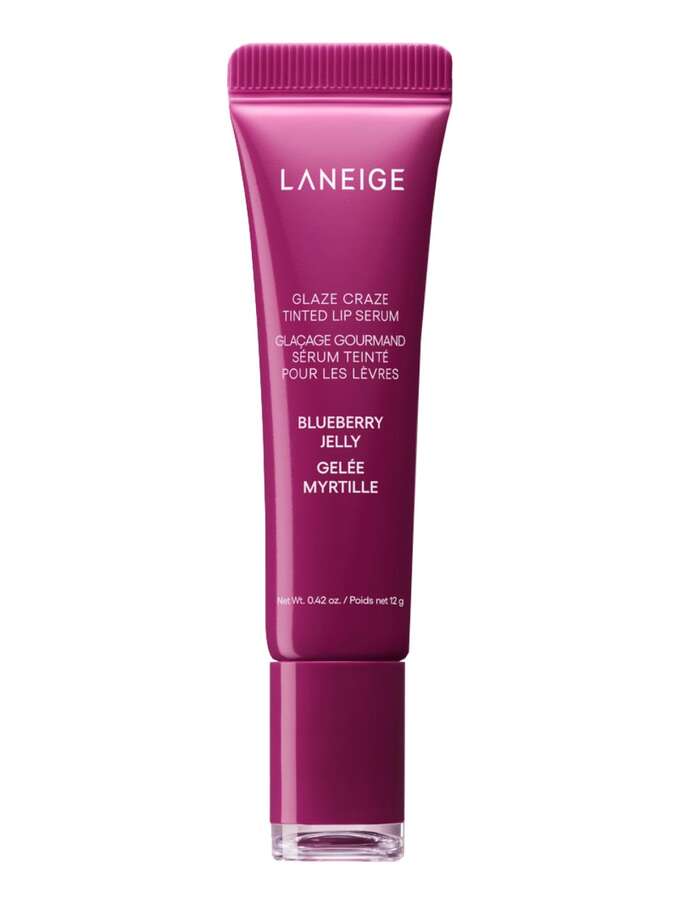 Laneige Glaze Craze Tinted Lip Serum Lip Balm Blueberry Jelly 12 g