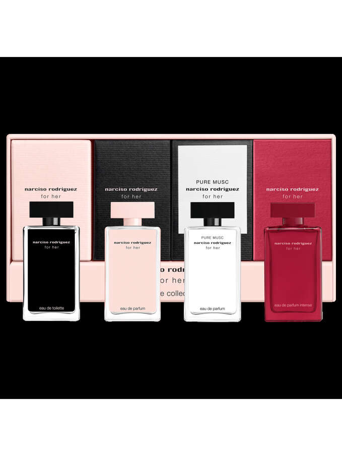 Narciso Rodriguez For Her Mini Collection 4x 7,5ml