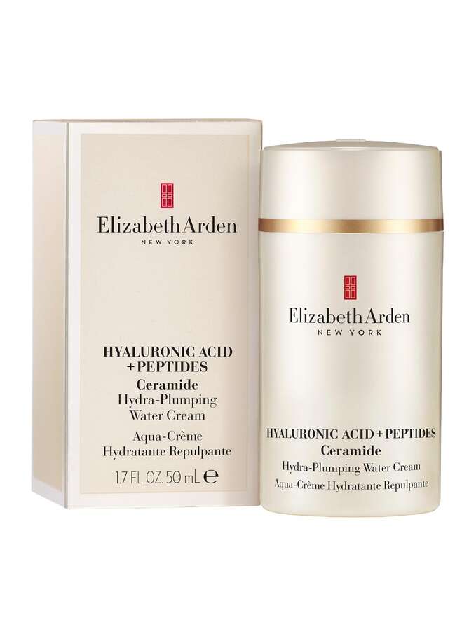 Elizabeth Arden Ceramide Hyaluronic Acid and Peptides Hydra Plumping Water Cream 50 ml