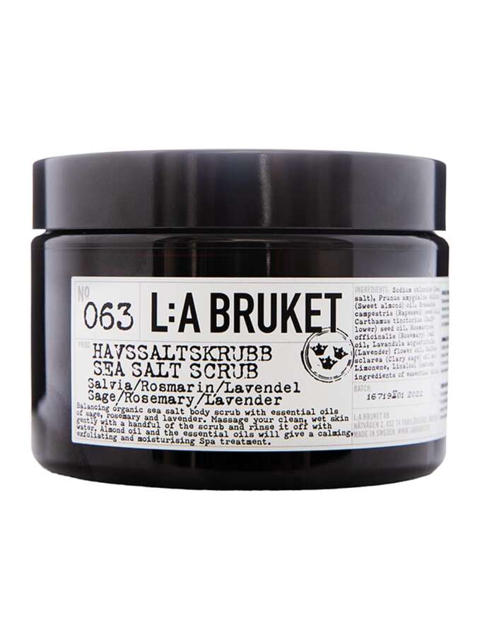 L:a Bruket Sage/Rosemary/Lavender 063 Sea Salt Scrub 420 g