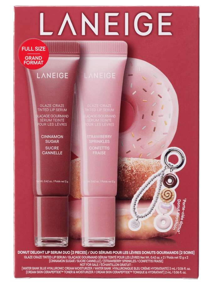 Laneige Donut Delight Box Lipstick Set