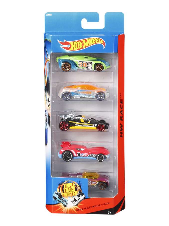 Hot Wheels 5-car Pack 2