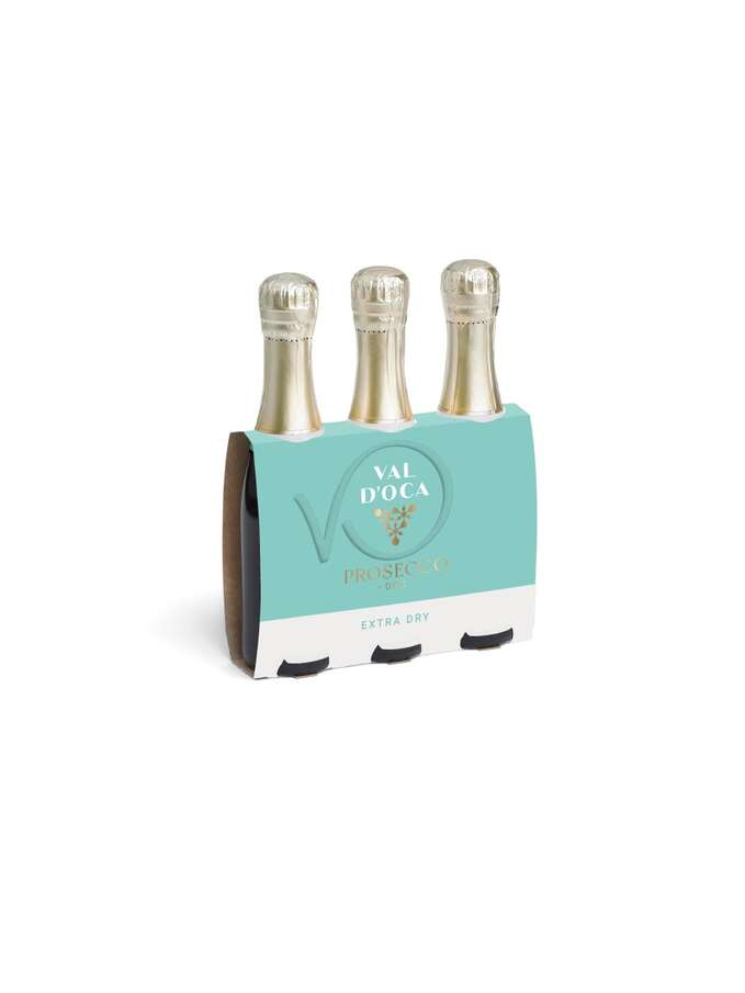 Val D'Oca Prosecco Extra Dry 200ml x 3