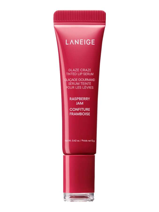 Laneige Glaze Craze Tinted Lip Serum Lip Balm Raspberry Jam 12 g