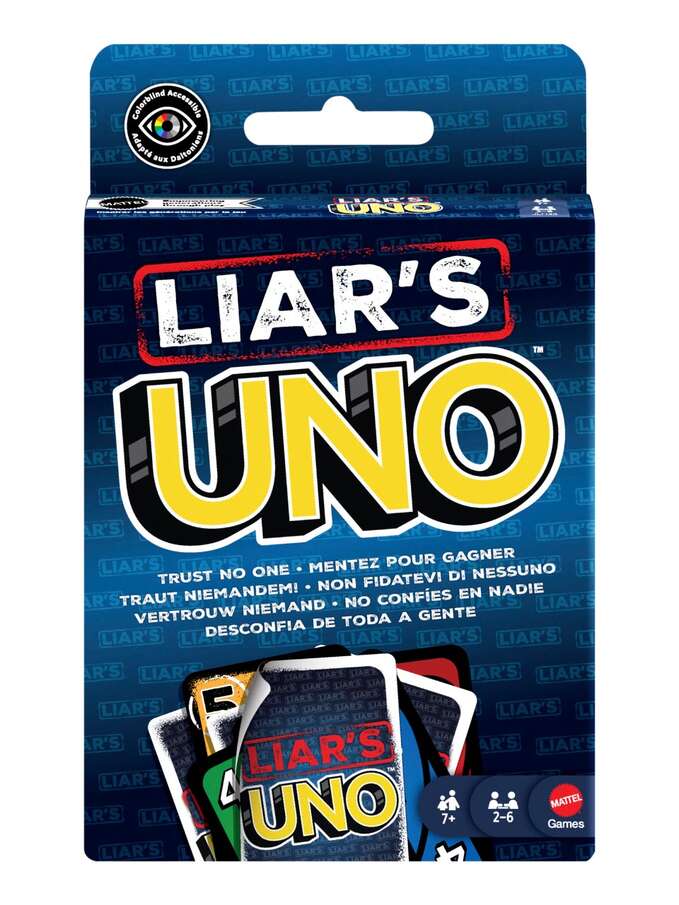 Mattel Games UNO liar's