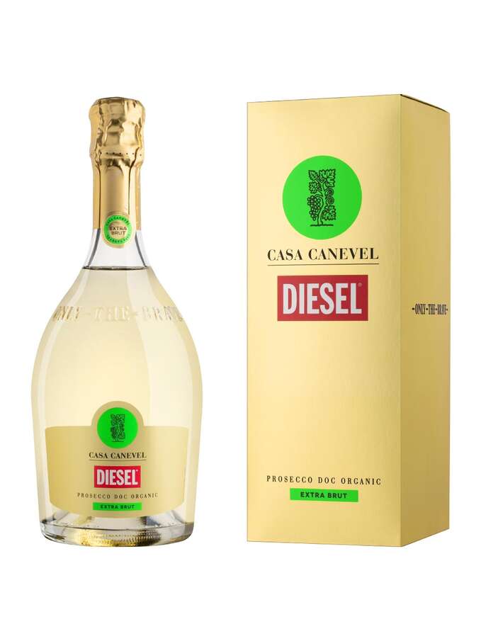 Casa Canevel & Diesel Prosecco Doc Organic Extra Brut