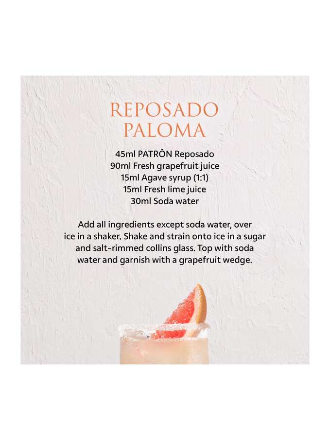 Patron Tequila Reposado 3
