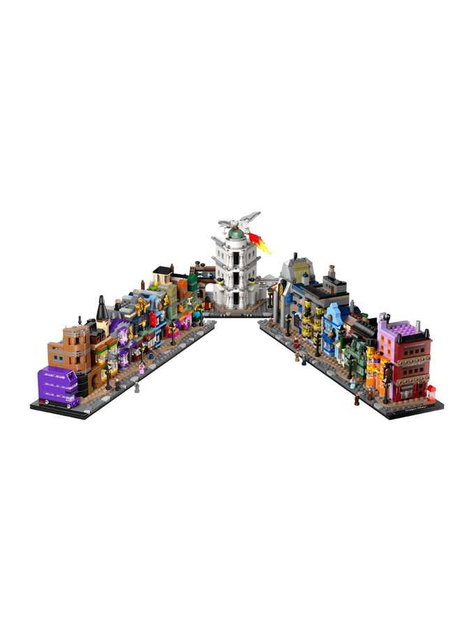 LEGO Harry Potter Diagon alley wizarding shops 1