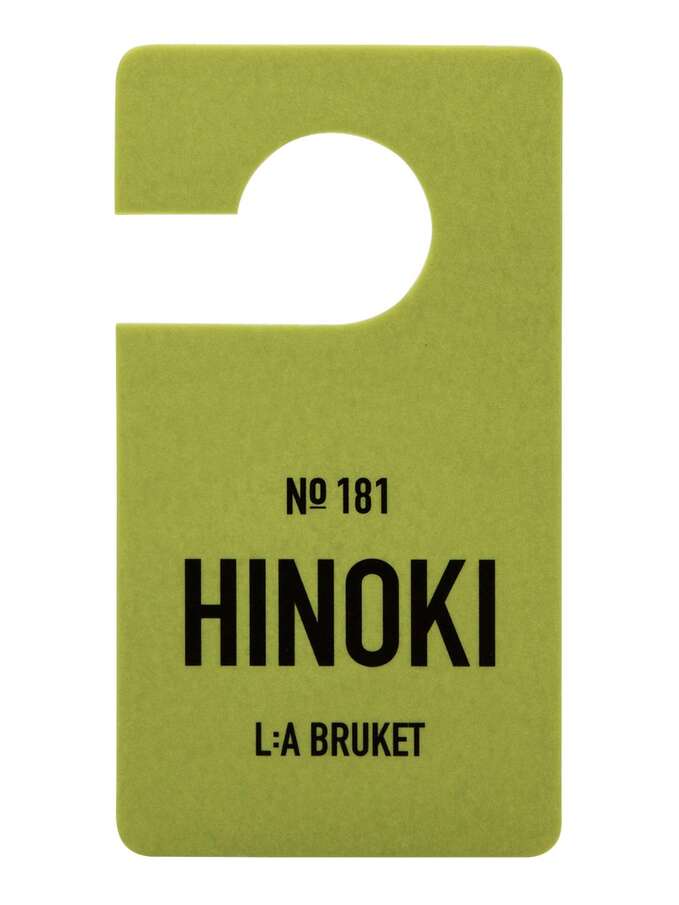 L:a Bruket Hinoki 181 Fragrance Tag 18 g