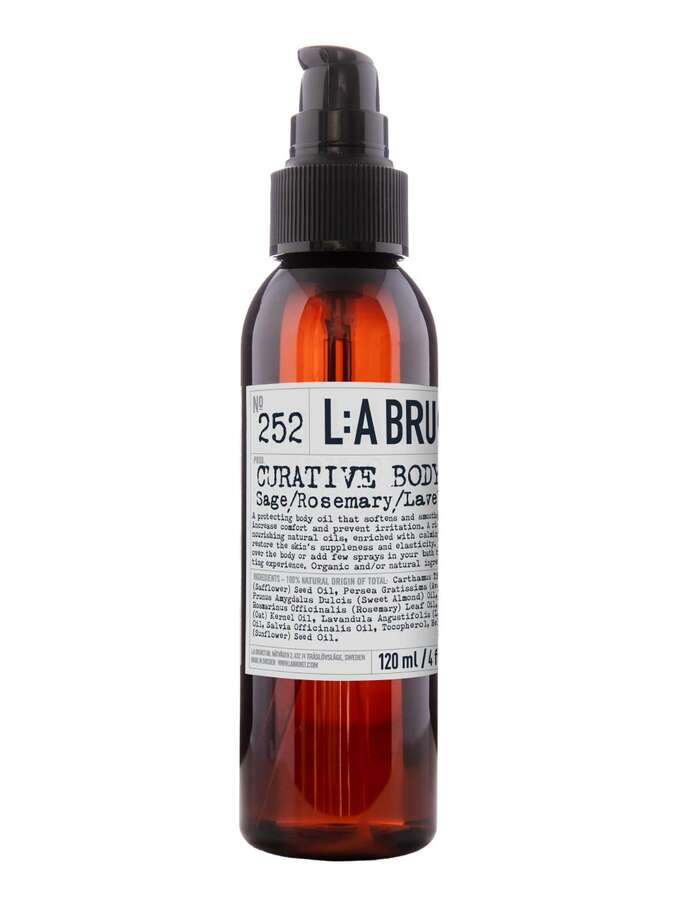 L:A BRUKET 046 Bodyoil Sage/Rosemary/Lavende 1