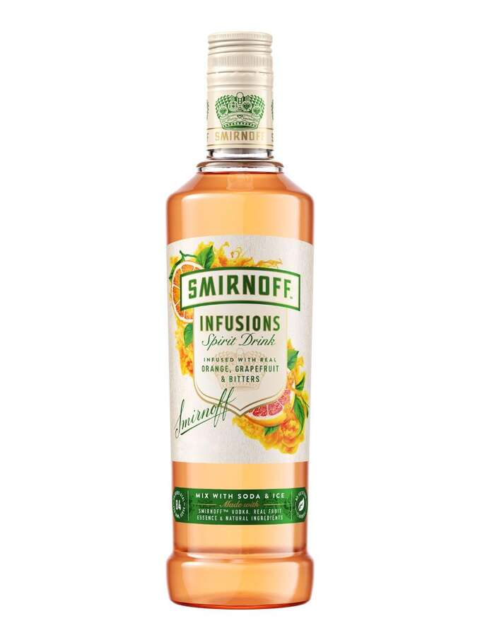 Smirnoff Infusions Orange, Grapefruit & Bitters