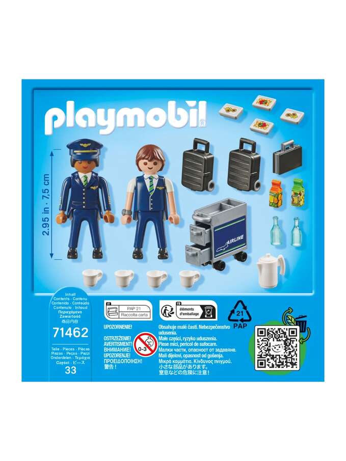 Playmobil cabin crew set 1