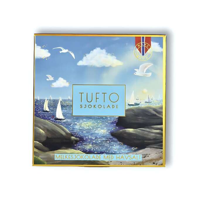 Tufto Milk Chocolate with Sea Salt 80 g