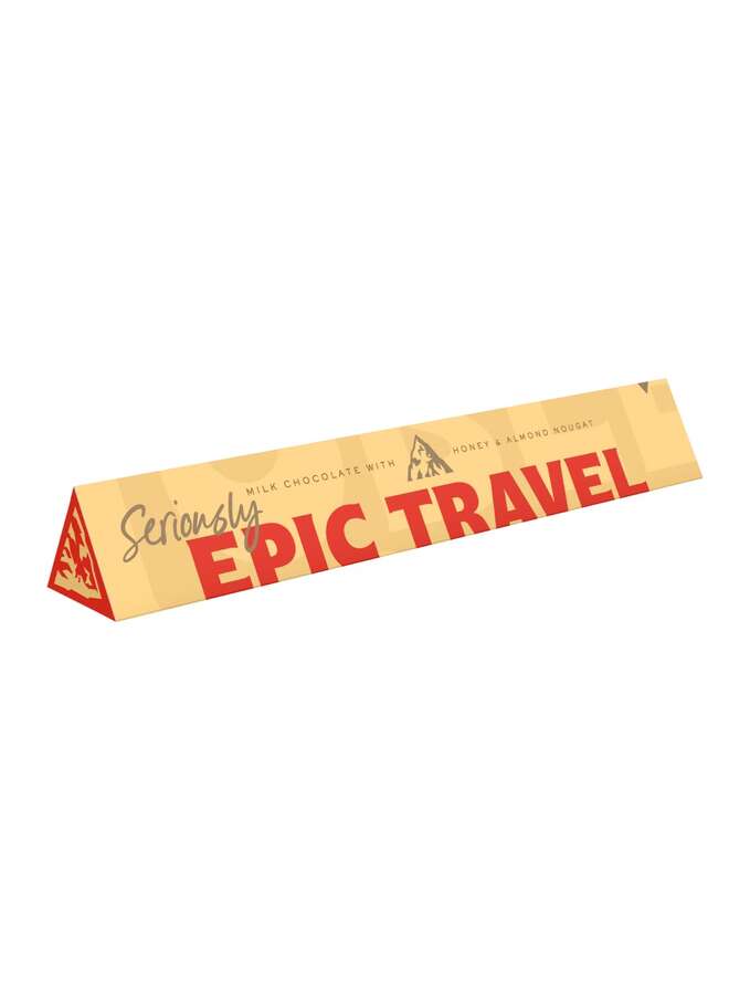 Toblerone Milk Messages bar