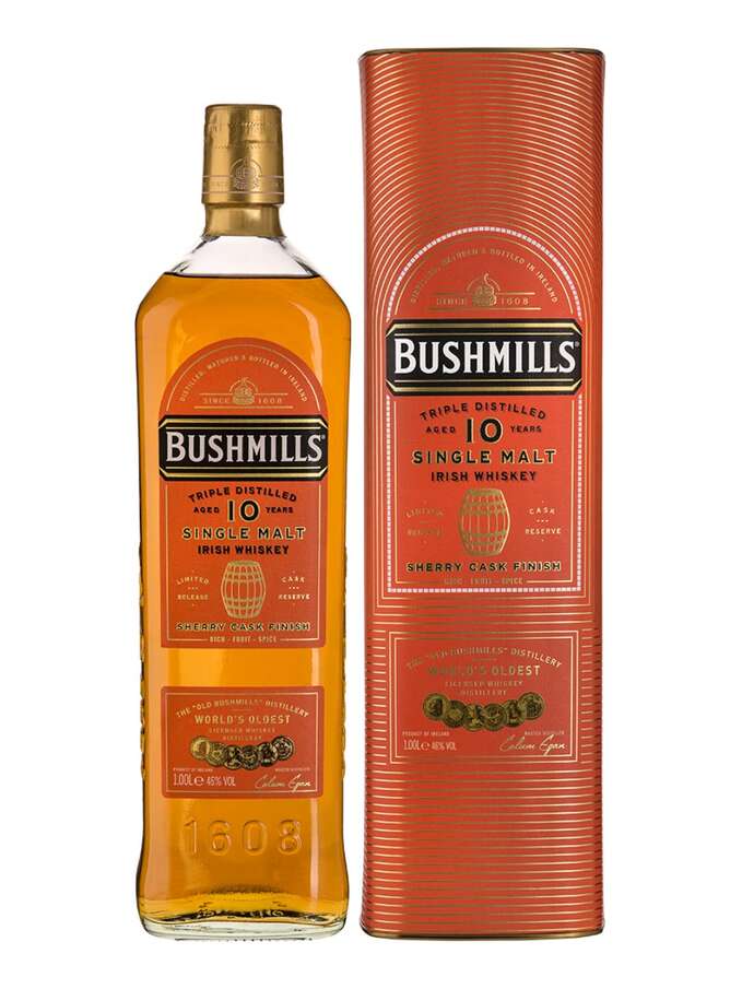 Bushmills 10 Years Sherry Cask Irisk Single Malt