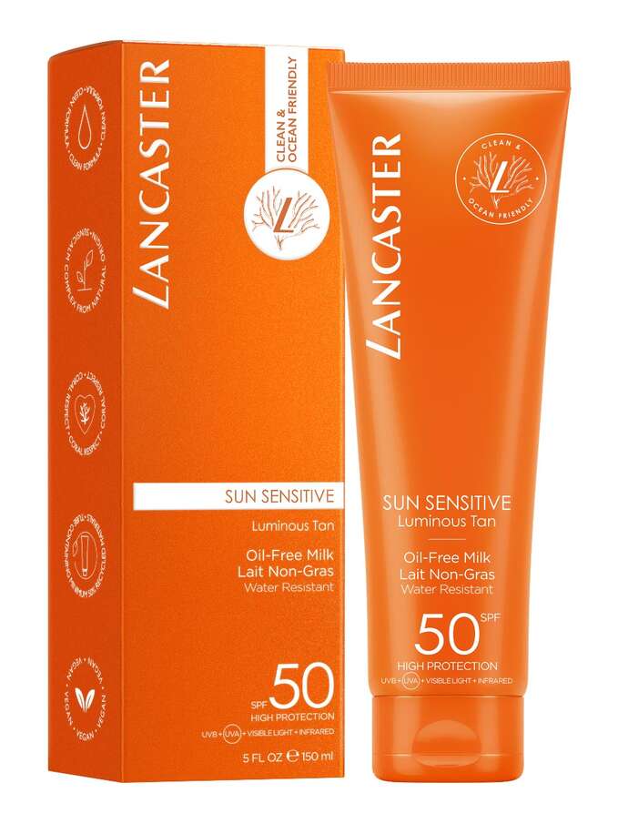 Lancaster Sun Care Oil Free Milk SPF50 1