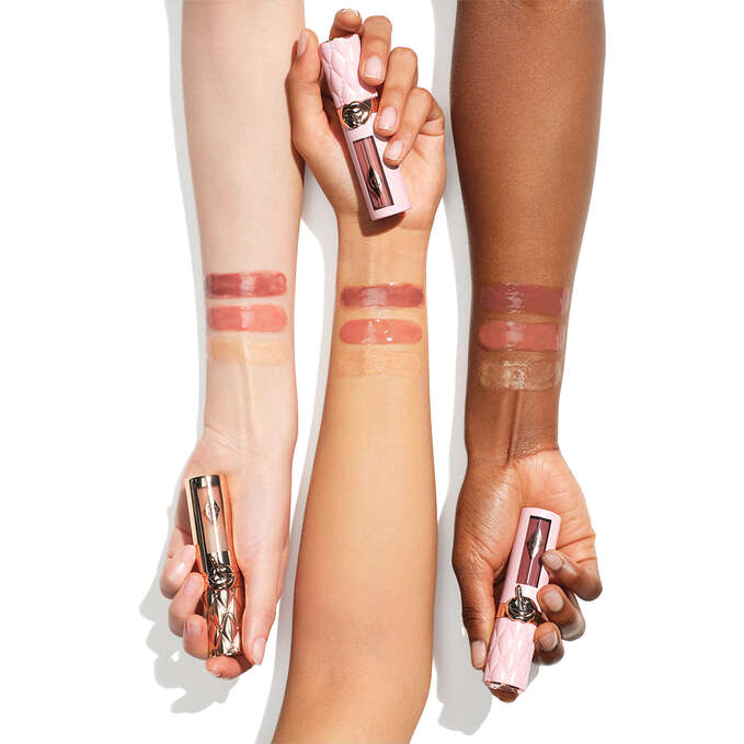 Charlotte Tilbury Big Lip Plumpgasm Lip Gloss - Nudegasm Diamonds 5