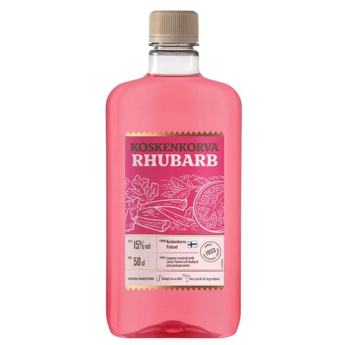 Koskenkorva Rhubarb Pomegranate