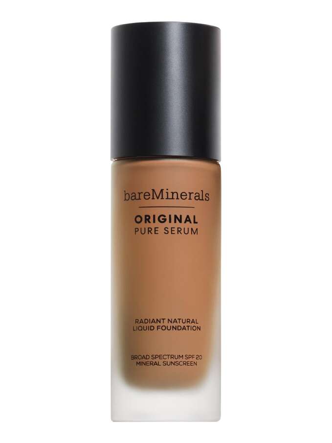 bareMinerals Original Pure Serum Liquid Foundation 4.5 Medium Deep Neutral