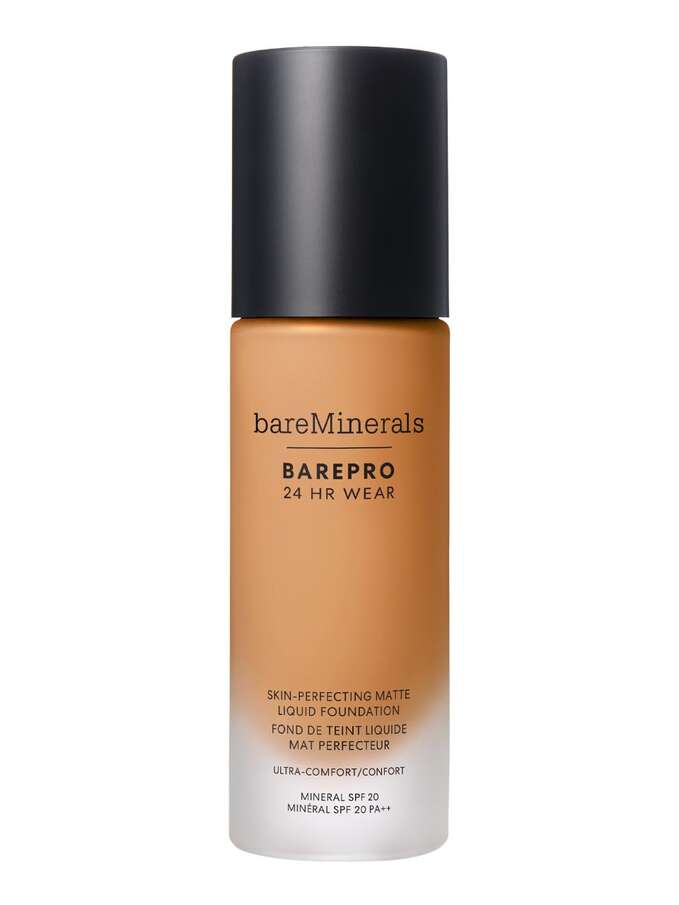 bareMinerals BarePRO 24h Wear Skin-Perfecting Matte Liquid Foundation No. 40 - Medium Deep Warm