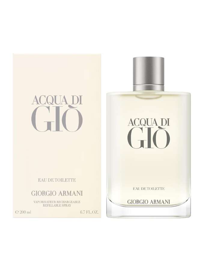 Giorgio Armani Acqua di Giò pour Homme Eau de Toilette Refillable 200 ml 1