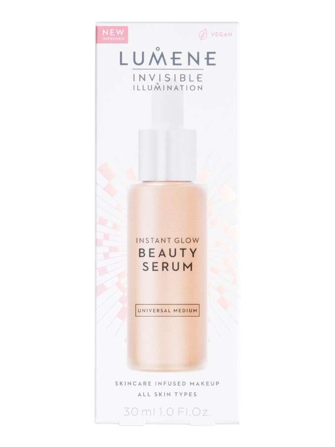 Lumene Invisible Illumination Instant Glow Beauty Serum Foundation 1