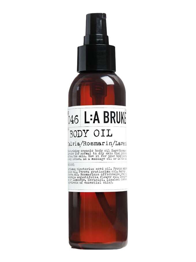 L:A BRUKET 046 Bodyoil Sage/Rosemary/Lavende