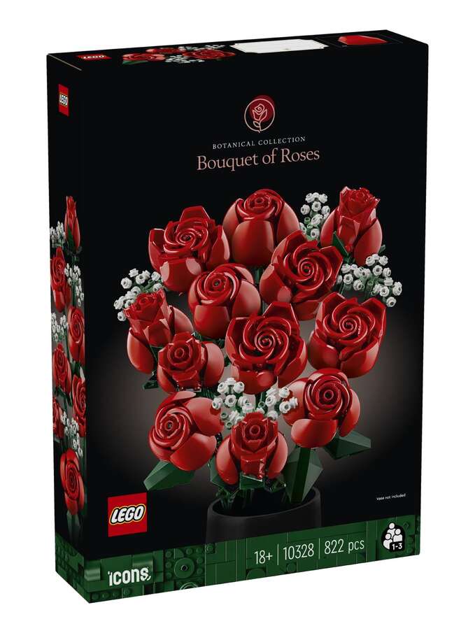Lego botanical Rosebukett