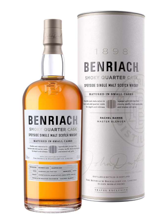 BenRiach Quarter Cask Peated Speyside Single Malt Scotch Whisky