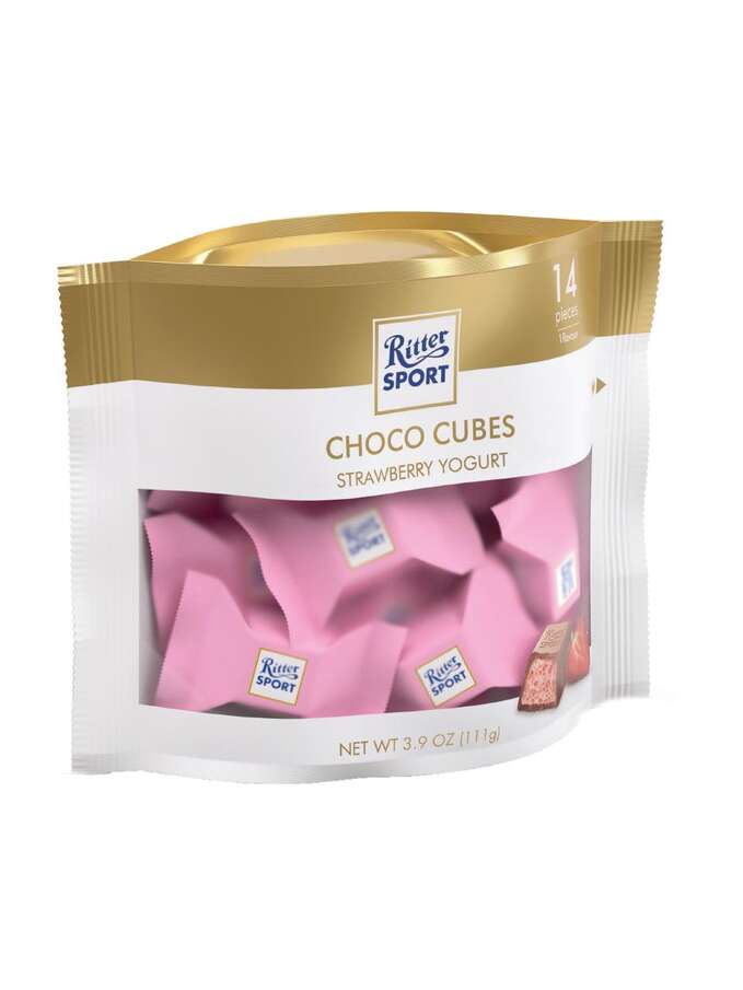 Ritter Sport Chocolate Cubes Strawberry Yoghurt