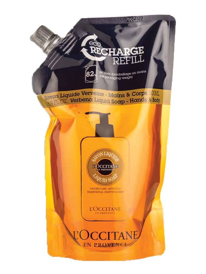 L'Occitane en Provence Shea Butter Verbena Liquid Soap Eco Refill 1