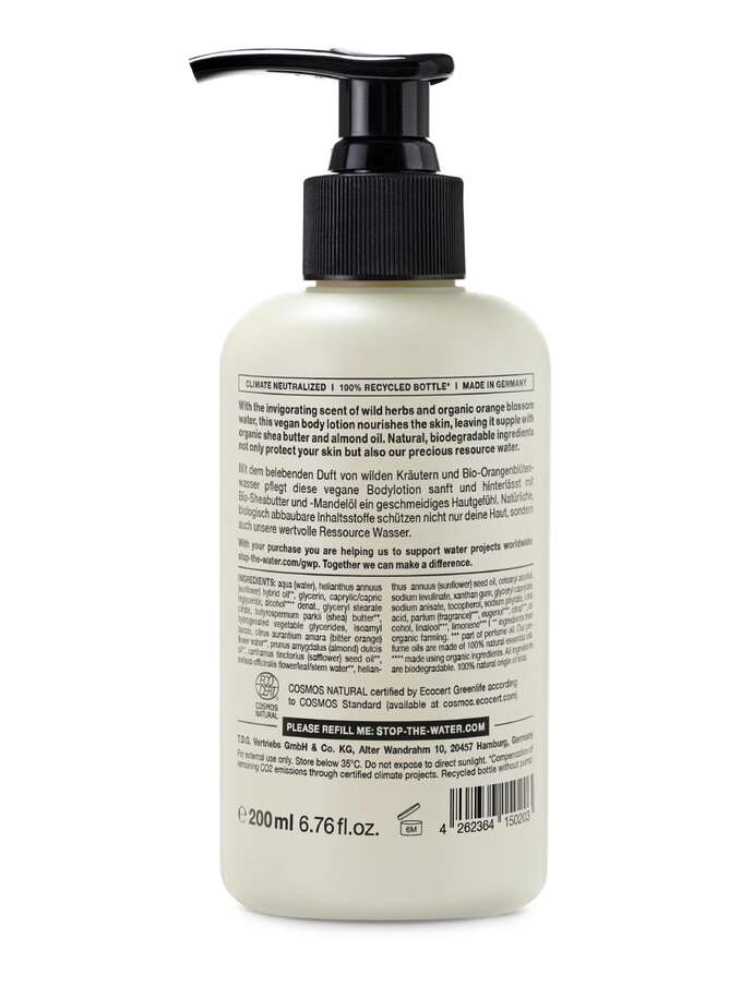 Stop The Water While Using Me Orange Wild Herbs Body Lotion 1