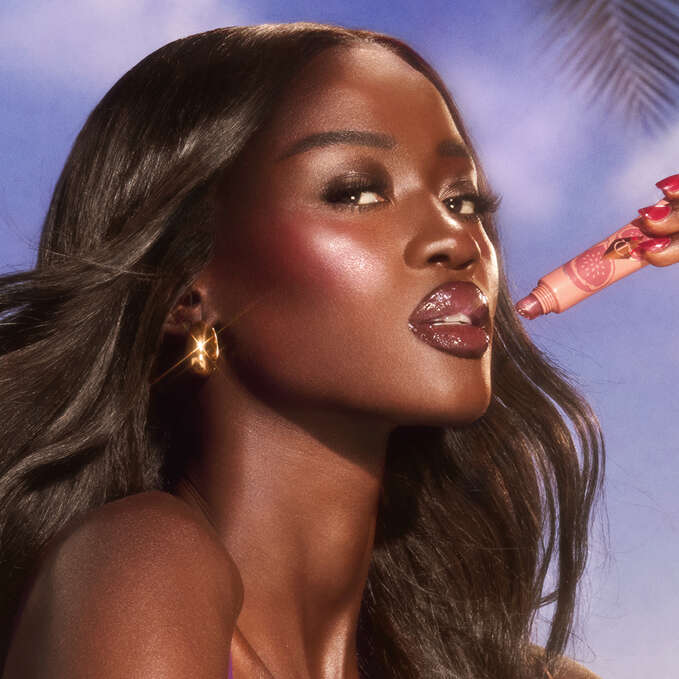 Charlotte Tilbury Unreal Lips Healthy Glow Nectar Oil - Juicylicious Candy Fig 2