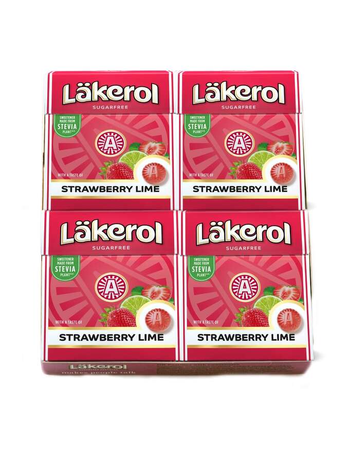 Läkerol Jordbær & Lime 1