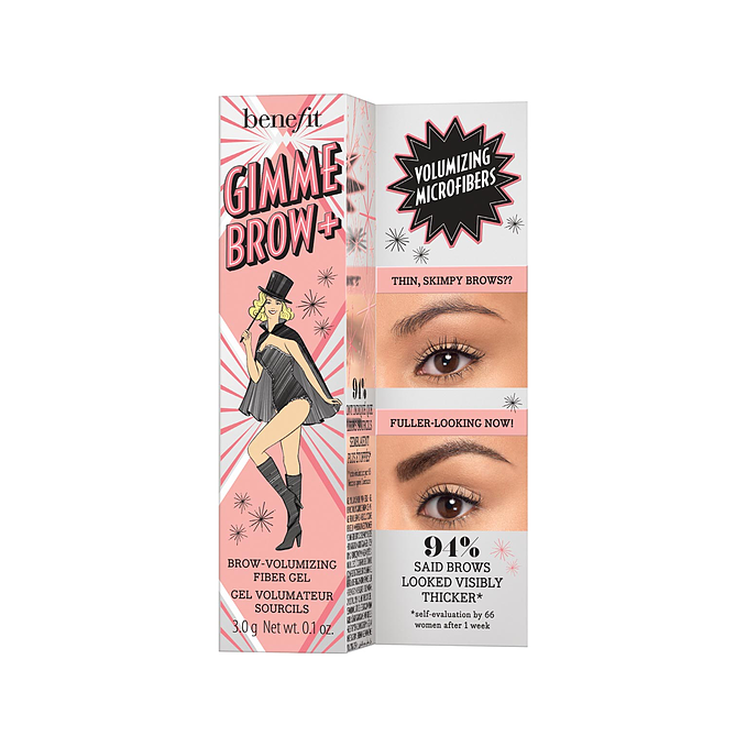 Benefit Gimme Brow+ Voluminizing Fiber Gel No 6 Warm Black Brown 1