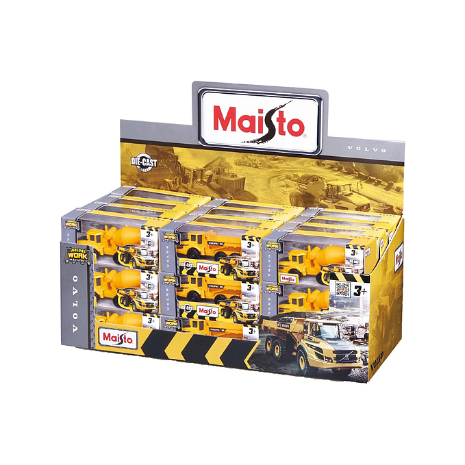 Maisto Volvo mini road roller 1