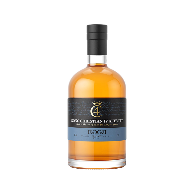 Egge Gård Kong Christian IV Akevitt