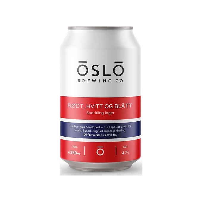Oslo brewing company, Red, white and blue