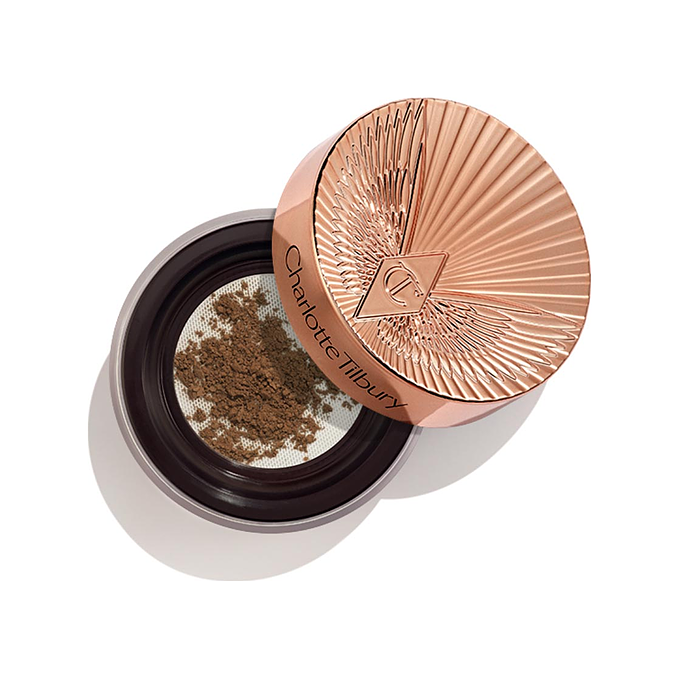 Charlotte Tilbury Airbrush Flawless Blur Loose Powder No 4 Translucent Deep