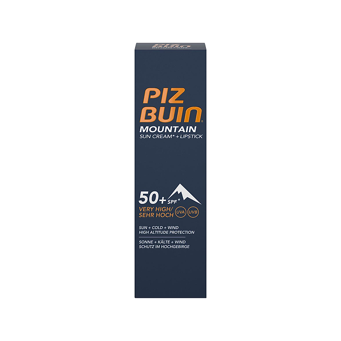 Piz Buin Mountain Sun Cream / Lipstick SPF50+ 1
