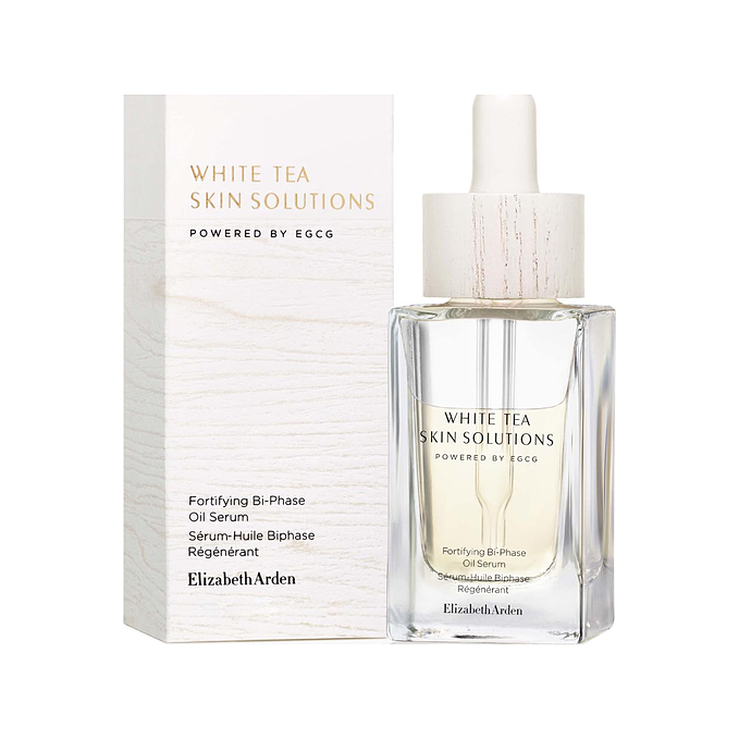 Elizabeth Arden White Tea Skin Solutions Fortifying Bi-Phase Face Oil Serum 1