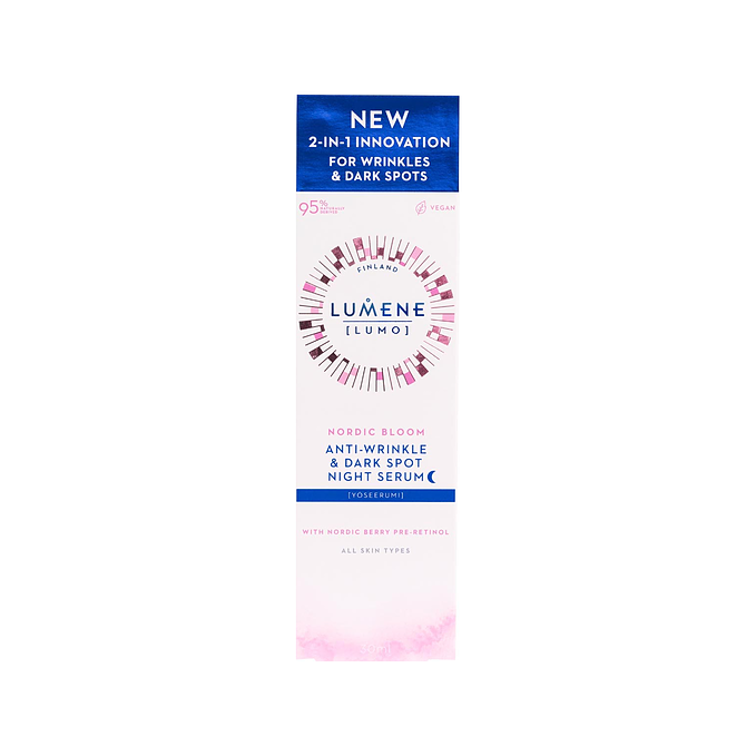 Lumene Nordic Bloom Anti-Wrinkle & Dark Spot Night Serum 1