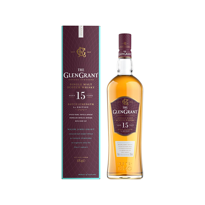 Glen Grant 15 YO Batch Strength Single Malt Scotch Whisky